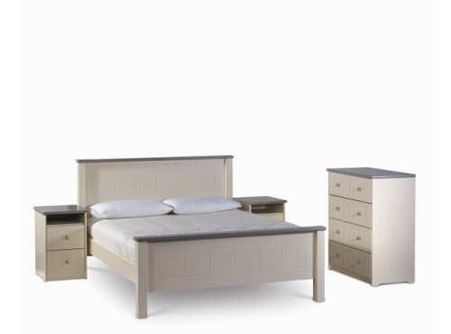 Hughie Doyle Furniture ¦ Gorey ¦ Carlow ¦ Wexford ¦ Chateau cream double 4ft Bed Beds & Bedframes 